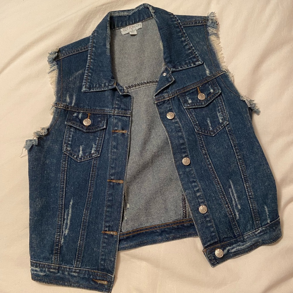Cotton On Denim Vest